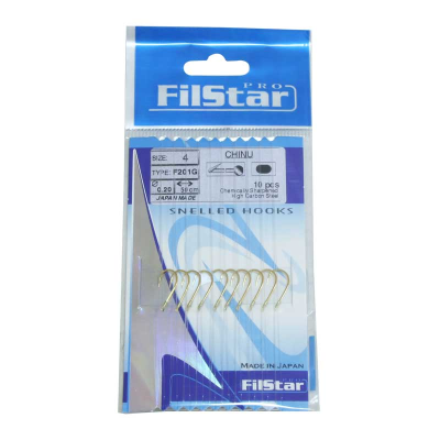 Вързани куки Filstar Chinu F201G, №2